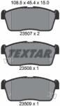 TEXTAR Set Placute Frana, Frana Disc 2350701 Chevrolet Cruze Daihatsu Coo/Copen/Cuore Vi