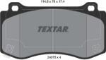 TEXTAR Set Placute Frana, Frana Disc 2407501 Chrysler 300C Dodge Challenger/Charger