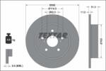 TEXTAR Disc Frana 92347803 Toyota C-Hr (92347803)