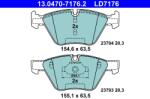 ATE Set Placute Frana, Frana Disc 13.0470-7176.2 Bmw 5