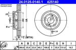 ATE Disc Frana 24.0125-0140.1 Toyota Avensis (24.0125-0140.1)