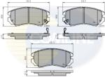 COMLINE Set Placute Frana, Frana Disc Cbp31196 Hyundai Coupe Ii/Elantra Iv/Sonata Iv