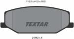 TEXTAR Set Placute Frana, Frana Disc 2114202 Chevrolet Jimny Autoturism De Teren,