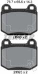 TEXTAR Set Placute Frana, Frana Disc 2158001 Maserati Ghibli Ii/Quattroporte Iv