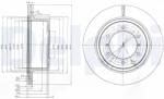 DELPHI Disc Frana Bg4014 Hyundai Terracan (BG4014)