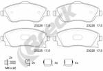 BRECK Set Placute Frana, Frana Disc 232250070210 Opel Combo/Corsa C/Meriva A (232250070210)