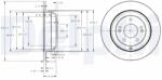 DELPHI Disc Frana Bg4335 Hyundai Grand Santa Fé/Santa Fé Ii/Santa Fé Iii Kia Sorento Ii (BG4335)