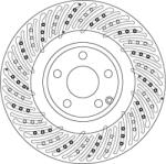 TRW Disc Frana Df6674S Mercedes-Benz E-Class/E-Class T-Model/Slc/Slk (DF6674S)