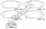 BRECK Set Placute Frana, Frana Disc 250960070420 Chevrolet Aveo/Cruze/Orlando/Trax (250960070420)