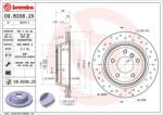 BREMBO Disc Frana 09. B338.2X Bmw 1/3 (09.B338.2X)