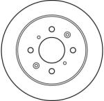 TRW Disc Frana Df4191 Acura Integra Honda Accord Iii/Accord Iii Aerodeck/City Iv