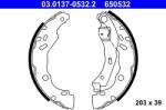 ATE Set Saboti Frana 03.0137-0532.2 Dacia Logan/Logan Ii/Logan Mcv Ii/Sandero (03.0137-0532.2)