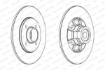 FERODO Disc Frana Ddf1517-1 Renault 19 I/19 I Chamade/19 Ii/19 Ii Chamade/Clio I