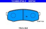 ATE Set Placute Frana, Frana Disc 13.0460-5744.2 Lexus Gx/Lx Mitsubishi Pajero