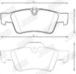 JURID Set Placute Frana, Frana Disc 573202Jc Mercedes-Benz G-Class/Gl-Class/M-Class (573202JC)