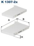 FILTRON Filtru, Aer Habitaclu K1307-2X Hyundai H-1/H-1 / Starex/H-1 Travel (K1307-2x)