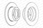 FERODO Disc Frana Ddf321C Audi 100 C4/A6 C4/A6 C5 Skoda Superb I Vw Passat B5