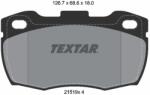 TEXTAR Set Placute Frana, Frana Disc 2151901 Land Rover Defender/Defender Pick Up (2151901)