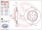 BREMBO Disc Frana 09.9582. 11 Vw California T5/California T6/Multivan T5/Multivan T6