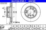 ATE Disc Frana 24.0124-0165.1 Porsche Boxster (24.0124-0165.1)