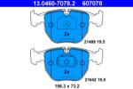 ATE Set Placute Frana, Frana Disc 13.0460-7078.2 Bmw 5/7/X3/X5 (13.0460-7078.2)