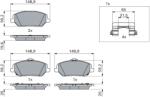 Bosch Set Placute Frana, Frana Disc 0986424862 Hyundai I30/I30 Kombi Kia Ceed/Proceed