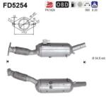 AS Filtru Funingine/Particule, Sist. De Esapament Fd5254 Fiat Talento Nissan Nv300