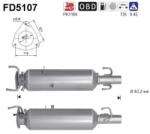 AS Filtru Funingine/Particule, Sist. De Esapament Fd5107 Citroën Jumper Ii (FD5107)