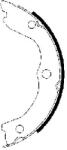 TEXTAR Set Saboti Frana, Frana De Mana 91062700 Nissan Interstar/X-Trail I