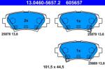 ATE Set Placute Frana, Frana Disc 13.0460-5657.2 Mazda 3 (13.0460-5657.2)