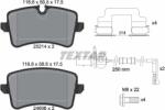 TEXTAR Set Placute Frana, Frana Disc 2521404 Audi A8 D4