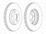 FERODO Disc Frana Ddf1775C Honda Accord Viii (DDF1775C)