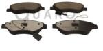 QUARO Set Placute Frana, Frana Disc Qp0614C Alfa Romeo Mito Chrysler Delta Fiat Stilo (QP0614C)