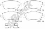 BRECK Set Placute Frana, Frana Disc 241220070110 Toyota Auris/Corolla