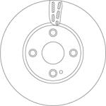 TRW Disc Frana Df6793 Mazda 2/Mx-5 Iv/Mx-5 Rf (DF6793)