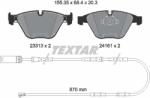 TEXTAR Set Placute Frana, Frana Disc 2331307 Bmw 3/X1