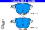 ATE Set Placute Frana, Frana Disc 13.0460-2626.2 Mercedes-Benz Cls/E-Class