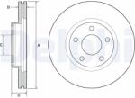 DELPHI Disc Frana Bg4562C Mazda 6/626 Iv/Cx-5 (BG4562C)