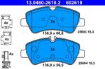 ATE Set Placute Frana, Frana Disc 13.0460-2618.2 Ford Tourneo Custom V362/Transit