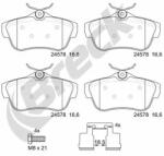BRECK Set Placute Frana, Frana Disc 245780070200 Citroën Jumpy Ii Fiat Scudo