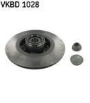SKF Disc Frana Vkbd1028 Renault Fluence/Scénic Iii