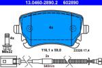 ATE Set Placute Frana, Frana Disc 13.0460-2890.2 Vw Phaeton