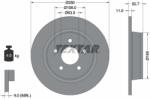 TEXTAR Disc Frana 92238903 Ford C-Max/C-Max Ii/Kuga Ii/Transit Connect (92238903)