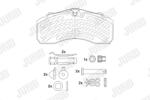 JURID Set Placute Frana, Frana Disc 2925305390 Berkhof Ambassador Bova Futura/Lexio (2925305390)