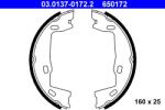 ATE Set Saboti Frana, Frana De Mana 03.0137-0172.2 Chevrolet Vectra Opel Astra F (03.0137-0172.2)
