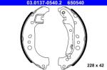 ATE Set Saboti Frana 03.0137-0540.2 Audi A1/A1 Allstreet/A1 City Carver Seat Arona