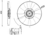 MAHLE Ventilator, Radiator Cff529000P Vw Crafter