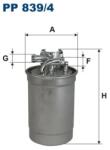 FILTRON Filtru Combustibil Pp839/4 Audi A4 B5/A4 B6/A4 B7/A6 C5/A8 D2/Allroad C5 (PP839/4)