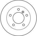 TRW Disc Frana Df4088S Mercedes-Benz G-Class/Sprinter 2-T/Sprinter 3-T/Sprinter 4-T