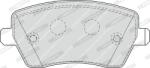 FERODO Set Placute Frana, Frana Disc Fdb1617 Dacia Dokker/Dokker Pick-Up/Duster/Lodgy